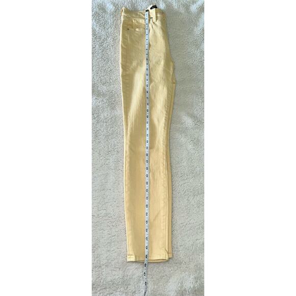 Veronica Beard Maera High-Rise Skinny Jeans - color mustard -size 29/6 - F18 - Picture 7 of 8